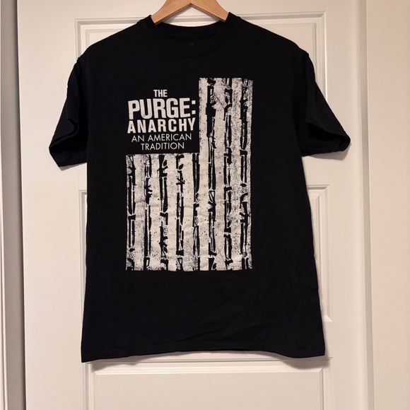 Ripple Junction Black 'The Purge: Anarchy' Graphic Tee - Picture 1 of 5